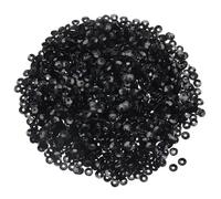 QUARKZMAN Paillettes Sfuse 4mm 3000pz Paillettes a Tazza per Ricamo per Creare Gioielli, Artigianato Cucito, Nero