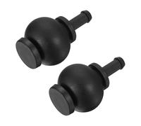 QUARKZMAN Palline Di Gomma Antivibranti 35mmx21mm Per Supporto Gimbal FPV Per Drone RC Quadcopter, Nero/Confezione Da 2