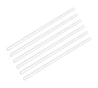 QUARKZMAN Pezzi Barre Quadrate In Acrilico Trasparente x Barra In Plastica PMMA Per Diffusori Di Luce Supporti Per Vetrine Modellismo Fai Da Te Decorazioni Casa E Giardinaggio-6mm x.