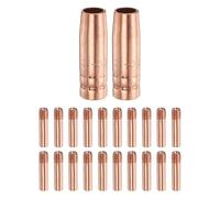 QUARKZMAN Pezzi Kit Pistola Saldatura MIG Punta Contatto Ugello Diffusore Ricambi Pistola Saldatrice MIG Con Supporto Collegamento Per Pistole Saldatura 100L/Tweco Mini/#1.