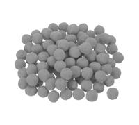 QUARKZMAN Pom Felt Balls Tessuto Di Feltro 2cm 20mm Grigio Chiaro Per Progetti Di Artigianato Per La Casa DIY Confezione Da 100