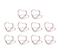 QUARKZMAN Portanumeri Da Tavolo 10 Pezzi Portanome In Oro Rosa Portafoto Per Tavoli Allestimento Matrimonio Display