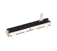 QUARKZMAN Potenziometro Lineare Singolo Scorrevole Diritto 7 Pin B10K 60mm(L) 45mm Corsa 4x12.2mm Manopola Fader Resistori Variabili Mixer Potenziometro Elettronico