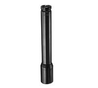 QUARKZMAN Presadiretta a Impatto Profondo 1/2" Quadrato Drive da 24mm Metrico 6 Punti Presadiretta 200mm (8") Extra Lunga in Acciaio ad Alto Tenore di Carbonio per Casa Auto Esagonali, Nero