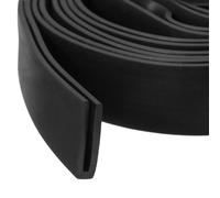 QUARKZMAN Profilo di Protezione a U, Tipo Piatto di Protezione per Bordi in Striscia di Tenuta in Gomma di Lunga 9.8piedi Adatto per Bordi da 0.5-1mm, (5/32" L x 43/64" A) Nero