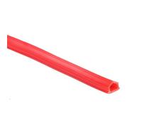 QUARKZMAN Profilo in Alluminio Coperchio Slot Guarnizione Piatta Rosso 15M 8mm 3030, Serie 4040 per Accessori Stampante 3D 1pz