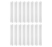 QUARKZMAN Proteggi Pareti da Mobili, Paracolpi in Gomma Silicone per Mobili Trasparenti, Paracolpi per Pareti in Gomma per Mobili Adesivi, 14cm x 18mm x 5mm, 16 Pezzi