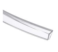 QUARKZMAN Protezione Bordi A U In Silicone Trasparente 9.8Ft Profilato Per Bordi Adatto A Spessori 3/32"-1/8" Per Porte Auto Parti In Lamiera (9/32" L X 5/16" H)