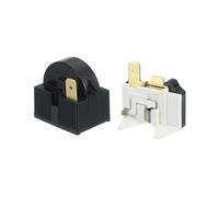 QUARKZMAN PTC Relè Di Avviamento Frigorifero 4.7 Ohm 1 Pin E 110V-1/6HP-Terminale Laterale Protettore Di Sovraccarico Congelatore Per Compressore Frigorifero