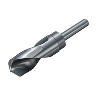 QUARKZMAN Punta da Trapano 29.5mm 1/2" Gambo Ridotto M2 HSS Nera 135° | Nitrurazione, per Metallo Duro e Acciaio Inossidabile, Professionale