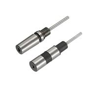 QUARKZMAN Punta Trapano per Carta Cava 3mmx65mm 2.5mmx65mm per Gambo Conico Perforatrice per Punzonatrice 2pz