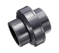 QUARKZMAN Raccordi Per Tubi In PVC Union 3" Accoppiamento Union Per Tubi Adattatore Di Grado Mobiliare Per Tubo Sprinkler Piscina Impianto Idraulico Esterno Grigio Scuro
