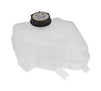 QUARKZMAN Radiatore Raffreddamento Espansione Serbatoio Con Tappo 1 Pezzo | Materiale: Plastica. Colore: Bianco. Dimensioni: 25x20x10cm. Numero Parte: 1504818. Per Ford Fiesta MK7 1.25 44Kw 2008-.
