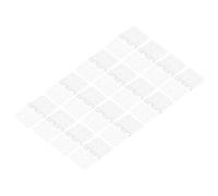 QUARKZMAN Rc Cerniere 1.4"x0.8" Regolabile Modello Aereo Telecomando Controllo Aereo Ali Parti Quadrati Plastica Fogli Sfusi 16pz