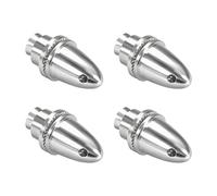 QUARKZMAN RC Modello Aeroplano Tiranti Elica Adattatore Risparmio x 4pz per Albero Senza Spazzole Motore e velocità Controller Elettrico Aereo Fai-da-Te Parti (4mm 6mm)