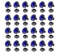 QUARKZMAN Rivetti Cristallo Metallici 8mm 50 Pezzi Blu | A scatto rapido, con Strass, colorati, per Abbigliamento, Pelle, Tessuto, Arti e Mestieri, Decorazione, Lavorazione Pelle