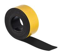 QUARKZMAN Rotolo di Gomma Neoprene Adesiva Larghezza 5,1cm x Lunghezza 3 m x Spessore 3,2mm Striscia di Gomma per Cuscinetti Sigillanti Fai Da Te Insonorizzati 1pz