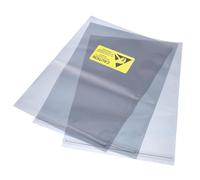QUARKZMAN Sacchetti Antistatici Sacchetti Protettiva 30pz 10,2x13,8 pollici (26x35cm) Richiudibili con Etichette per Disco Rigido HDD SSD Scheda PCB