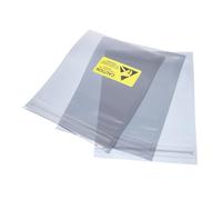 QUARKZMAN Sacchetti Antistatici Sacchetti Protettiva 50pz 4x6 pollici (10x15cm) Richiudibili con Etichette per Disco Rigido HDD SSD Scheda PCB