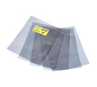 QUARKZMAN Sacchetti Antistatici Sacchetti Protettiva 50pz 5,5x7 pollici (14x18cm) Apertura Superiore con Etichette per Disco Rigido HDD SSD