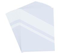 QUARKZMAN Sacchetti Termoretraibili, 25Pz 35 x 45 Cm Sacchetti In PVC Trasparente Sigillabili A Caldo Per Imballare Sapone, Palline Da Bagno, Articoli Di Cosmetici E Creazioni Fai Da Te