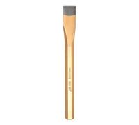 QUARKZMAN Scalpello A Freddo 14mm Larghezza 175mm Lunghezza Acciaio Lega Alta Durezza Trattamento Termico Manico Ottagonale Scalpello Piatto Per Taglio Acciaio Bronzo Colore Grigio Oro