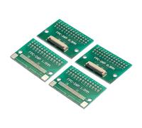 QUARKZMAN Scheda Convertitore FPC FFC PCB 26P 0,5mm Sul Lato Socket, retro 1,0 mm, a DIP 2,54mm per LCD Stampante 3D Telecamera DVD TV Laptop 4pz