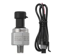 QUARKZMAN Sensore Di Pressione Trasmettitore Con Connettore, Filetto 1/8" NPT 1000 PSI Trasmettitore Di Pressione In Acciaio Inox Per Olio Carburante Acquia Aria