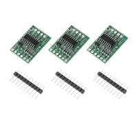 QUARKZMAN Sensori di Pesatura, 3pz Hx711 Sensore Pesatura A/D Precisione a Doppio Canale a 24 Bit, Modulo 16 x 24 Mm Sensore Pressione Pesatura per Kit Bilancia Cucina Elettronica Fai-Da-Te