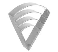 QUARKZMAN Set di formine per biscotti per pizza, in acciaio inox, per caramelle, mais, pasticceria, biscotti, biscotti per dolci, fondente, torte