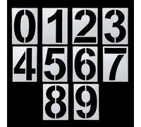 QUARKZMAN Set Di Stencil Con Numeri Grandi 16 Pollici Modelli Digitali