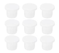 QUARKZMAN Silicone Gomma Foro Spina Morbido Tappo Flessibile per 11-12mm Foro Bianco 9pz