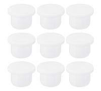 QUARKZMAN Silicone Gomma Foro Spina Morbido Tappo Flessibile per 13-14mm Foro Bianco 9pz