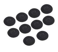 QUARKZMAN Sostituzione Schiuma Auricolari Punte Auricolari 35mm Auricolari Punte per Auricolari Nero 10pz