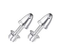 QUARKZMAN Spinner per Aerei RC, 3mm Apertura e 6mm Risparmio Adattatore Elica Uscita di Uscita per Motori Brushless Regolatori Velocità, Confezione da 2