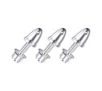 QUARKZMAN Spinner per Aerei RC, 4mm Apertura e 6mm Risparmio Adattatore Elica Uscita di Uscita per Motori Brushless Regolatori Velocità, Confezione da 3