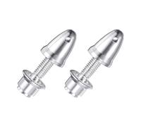 QUARKZMAN Spinner per Aerei RC, 4mm Apertura e 6mm Risparmio Adattatore Elica Uscita di Uscita per Motori Brushless Regolatori Velocità, Confezione da 2