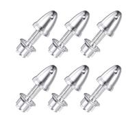 QUARKZMAN Spinner per Aerei RC, 4mm Apertura e 6mm Risparmio Adattatore Elica Uscita di Uscita per Motori Brushless Regolatori Velocità, Confezione da 6