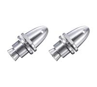 QUARKZMAN Spinner per Aerei RC, 5mm Risparmio Adattatore Elica per Estrusione per Motori Brushless e Regolatori di velocità, Confezione da 2