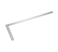 QUARKZMAN Squadra Di Precisione Per Macchinista 24"90 Gradi Acciaio Inossidabile Squadre Da Ingegnere Tipo L Squadra Angolo Retto Strumento Per Cornicette Per Argento