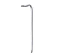 QUARKZMAN T25 Antimanomissione Torx Stella Chiave Punta Chiave Inglese L Forma 4.33" Lungo Braccio Alta Carbonio Acciaio Mano Strumento per Automobile/Quotidiano Riparazioni