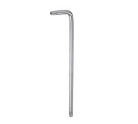 QUARKZMAN T40 Antimanomissione Torx Stella Chiave Punta Chiave Inglese L Forma 7.01" Lungo Braccio Alta Carbonio Acciaio Mano Strumento per Automobile/Quotidiano Riparazioni