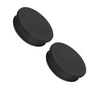 QUARKZMAN Tappi in Gomma per Fori Incastro Fori Bloccaggio Tappi Tenuta Gomma Copriforo Tappo per Fori in Silicone per Cucina Tappi Tenuta Impermeabili 52.6mm/2.07" Diametro Nero 2pz