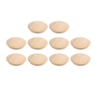 QUARKZMAN Tappi per Fori Legno, 20pz 30x25mm Tappi Bottoni Legno Tappi per Mobili Legno Duro Testa Tonda Tappi per Fori Vite per Mobili Tavoli Sedie Mobili Progetti Artigianali