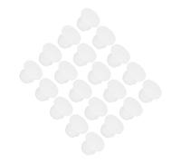 QUARKZMAN Tappo in Silicone per Fori 20Pz Tappi Copriforo Pannello Rotondo a Filo per Paratie in Gomma da Cucina, Tenuta Impermeabili per Laboratorio 5.5mm/0.22" Dia Trasparente