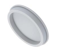 QUARKZMAN Tappo Silicone ad Alta Temperatura Diametro Montaggio 136,5mm/5,37" Forma T Tappi Fori Tappo Gomma per Tappi Chiusura Impermeabili Rivestimento Polvere Grigio 1pz(OD 145mm/5,71")
