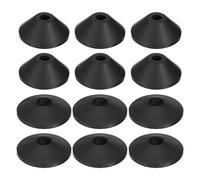 QUARKZMAN Toilette Bullone Gomma Rondella, 12pz Rondelle Coniche Serbatoio WC Prevenire Perdita Kit per Tolette Serbatoio a Vaschetta Bulloni