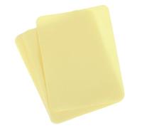 QUARKZMAN Toppe Termoadesive per Riparazioni Tessuti per Indumenti Rammendare Tessuti 4,9"x3,7" per Riparazione Decorazione Buchi Vestiti Pantaloni Borse 10pz, Giallo Chiaro