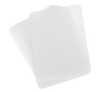 QUARKZMAN Toppe Termoadesive per Riparazioni Tessuti per Indumenti Rammendare Tessuti 4,9"x3,7" per Riparazione Decorazione Buchi Vestiti Pantaloni Borse 18pz, Bianco