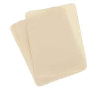 QUARKZMAN Toppe Termoadesive per Riparazioni Tessuti per Indumenti Rammendare Tessuti 4,9"x3,7" per Riparazione Decorazione Buchi Vestiti Pantaloni Borse 10pz, Beige